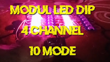 MODUL STROBO 4 CHANEL 10 MODE