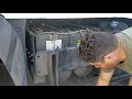How to replace batteries on a freightliner cascadia