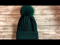 Зимняя стильная шапка