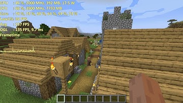 Minecraft 1.17.1 GT 1030 i5 9400f FPS Test