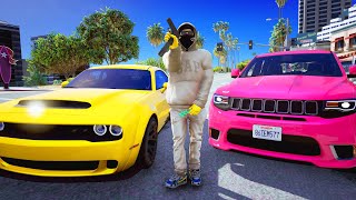 I caught my OPS Lacking with a SuperCharged Trackhawk in GTA 5 RP!