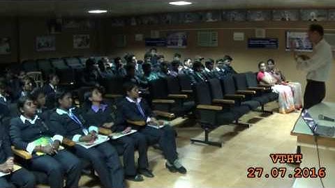 VELTECH HIGHTECH DEPT OF BOITECH  GUEST LECTURE 27 07 2016