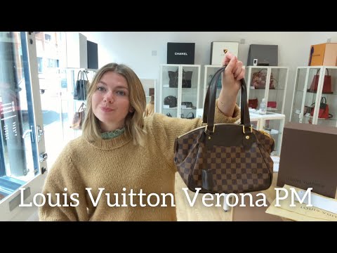 Bolsa Louis Vuitton Verona PM Damier Ébène