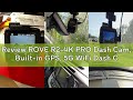 Review ROVE R2-4K PRO Dash Cam, Built-in GPS, 5G WiFi Dash Camera for Cars, 2160P UHD 30fps Dashcam