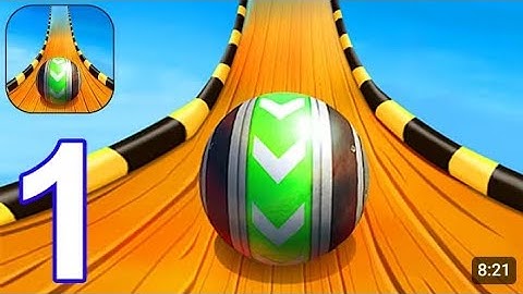 Sky Rolling Ball 3D Gameplay Speedrun Max All Levels 850