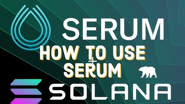 How To Use Serum ( SRM)  DEX- Decentralized Derivatives Exchange