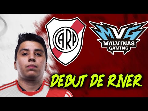 EL DEBUT DE RIVER PLATE EN LOS ESPORTS! || RIVER VS MALVINAS || LVP ARGENTINA CON TODO!