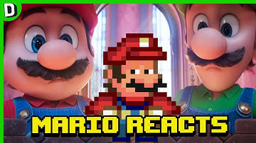 Mario Reacts To The Super Mario Galaxy Trailer