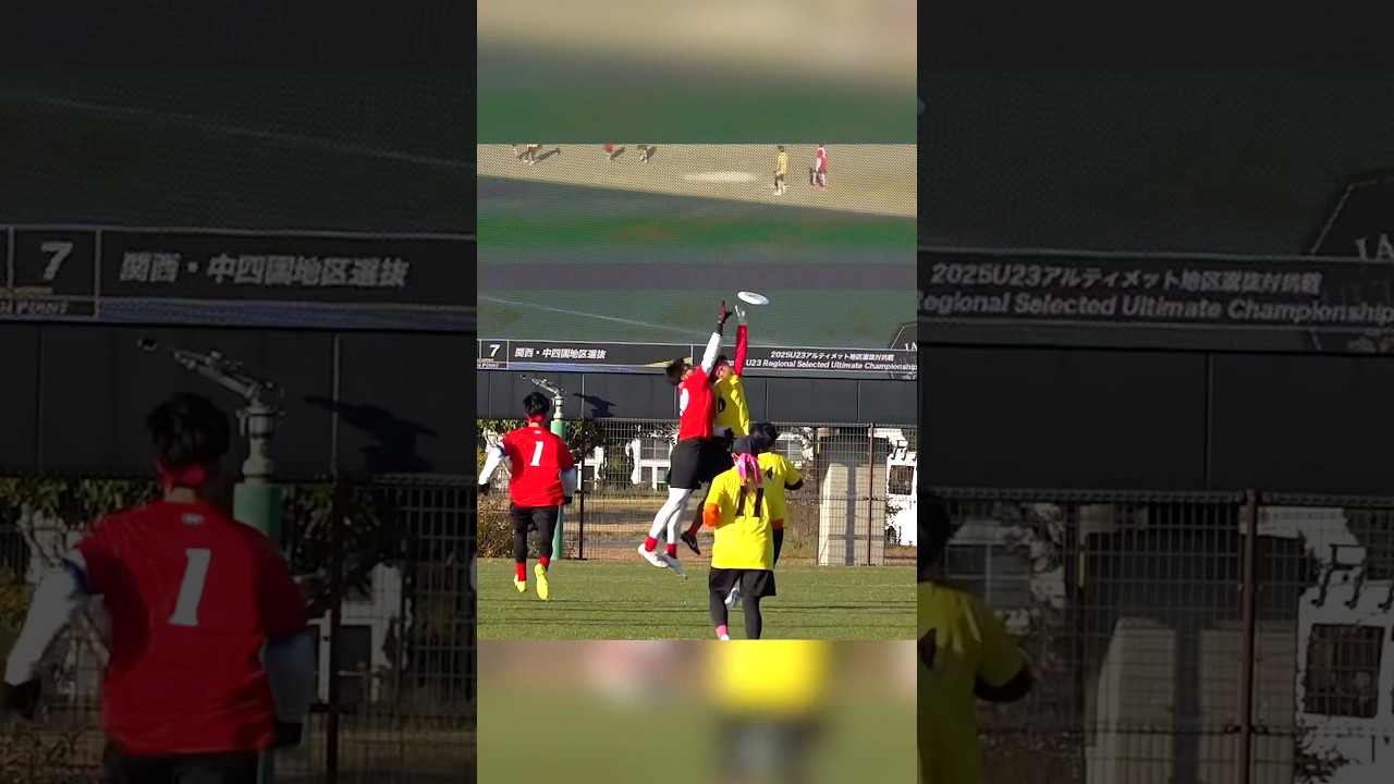 諦めずに掴み取ったゴール! #アルティメット #ultimate #フライングディスク #スポーツ