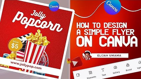 How to Design ADVERT FLYER on CANVA | Step-by-Step Tutorial For Beginners