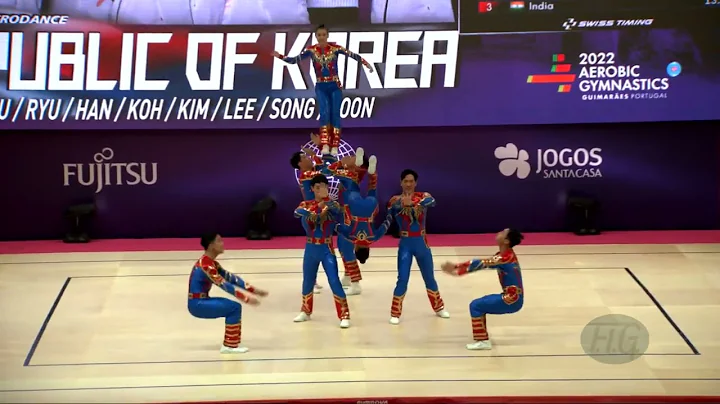 Republic of Korea (KOR) - 2022 Aerobic Worlds, Guimaraes (POR) - Aerobic Dance Qualifications - DayDayNews