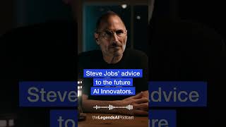 Steve Jobs’ advice to the future AI Innovators. #shorts #TheLegendsAIPodcast @MSNKarthik