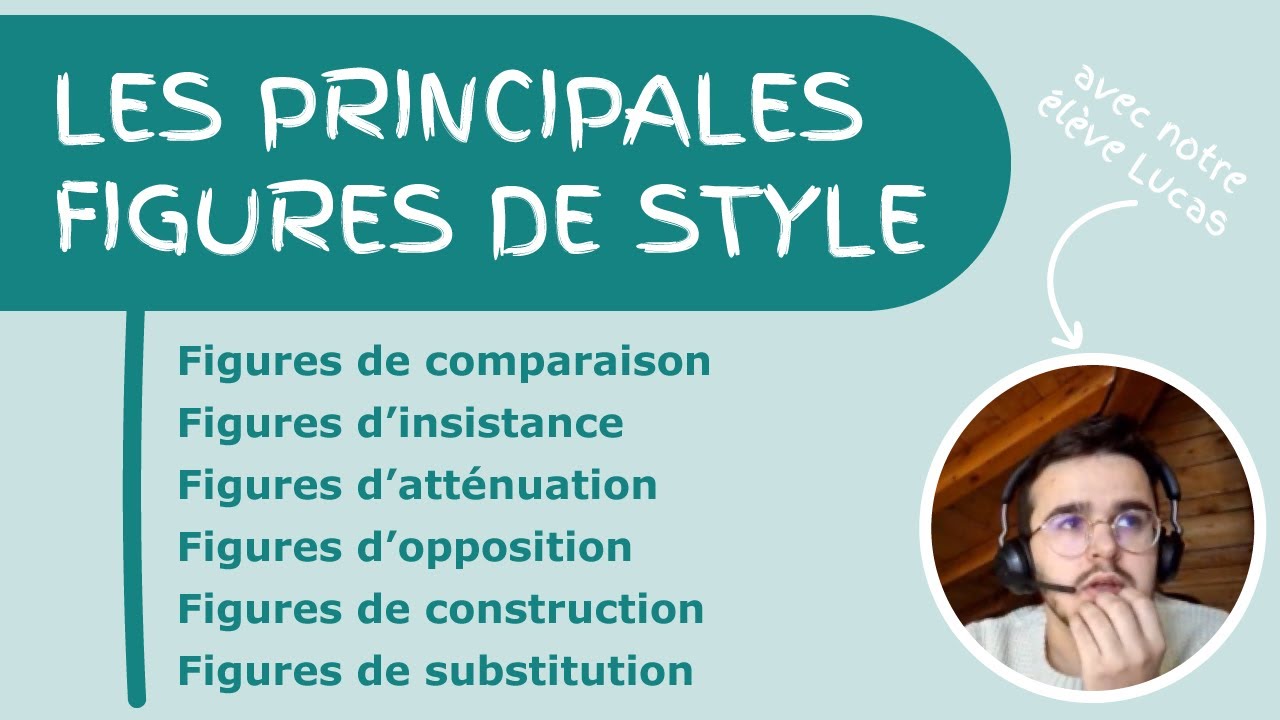 Quelles sont les principales FIGURES DE STYLE ? (BREVET, BAC)