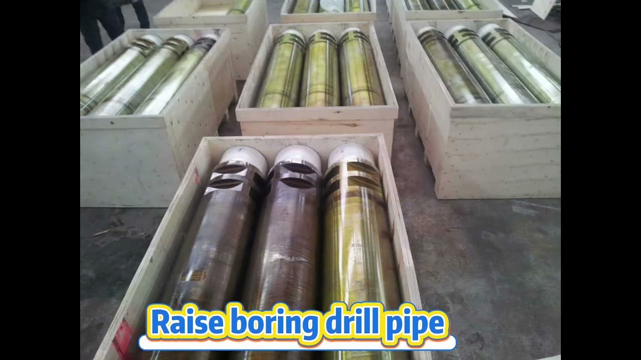 Raise Boring Drill Pipe | High-Strength Forged Drill Pipes by Eternal Metal