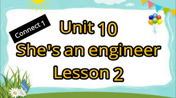 أولى ابتدائي Unit 10 "she