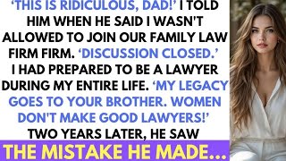 My Dad Kicked Me Out Of His Company Because I Was A Woman; He Chose My Brother Because He Was A M
