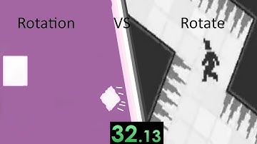 Speedrunning Rotation and Rotate, Which game is better?