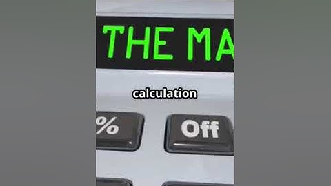 How Do Calculators Really Work? #shorts #facts #technology #science