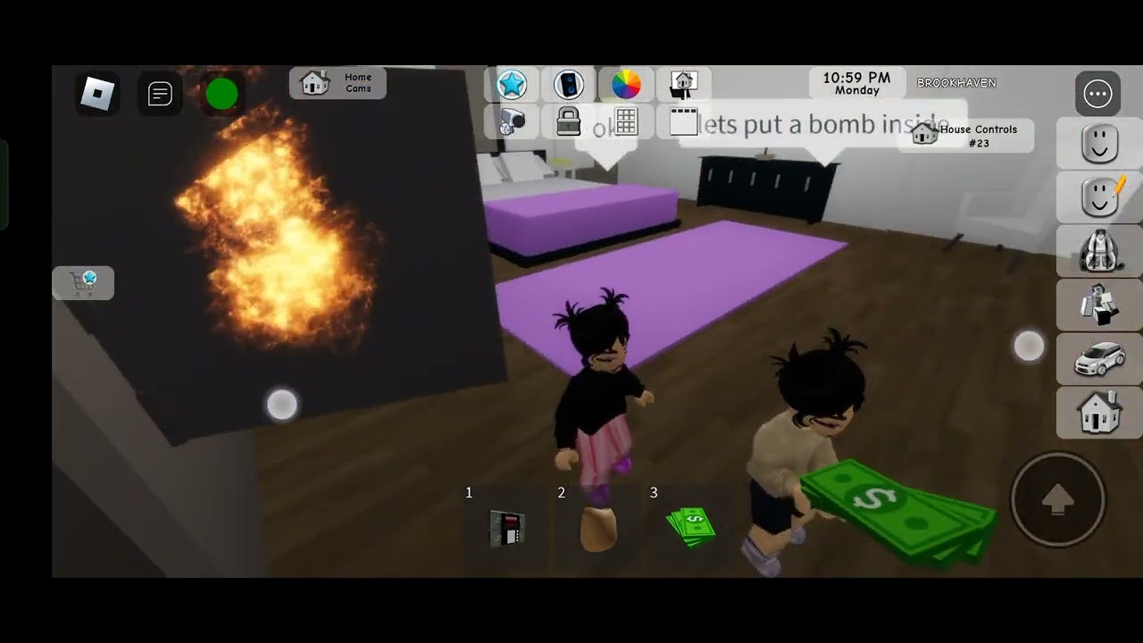 ROBBING PEOPLE IN BH (FIRST VID)(NO EDIT) | Roblox | Brookhaven | - YouTube