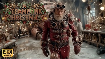 A MERRY CHRISTMAS: A Steampunk Xmas AI Short Film Powered By AI Visuals, Microfilm, AI Short Movie