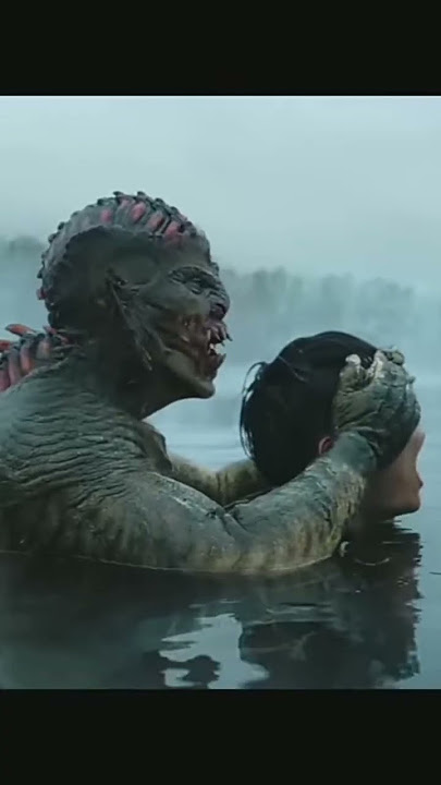 😳new release movie // horror makar the water monster👹👹