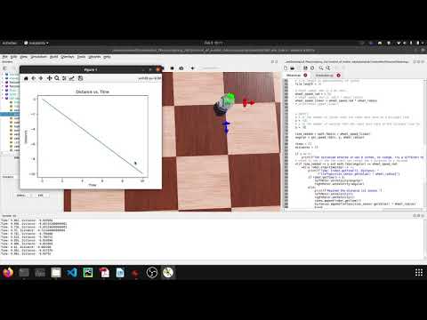 Webots Epuck Distance Task