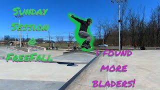 Sunday Session with the Local Crew at FreeFall Skatepark