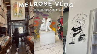 [VLOG D-2 IN LA] Melrose vlog! Monty’s Burger, Library Cafe & more by Honeycheebee 78 views 2 years ago 6 minutes, 13 seconds