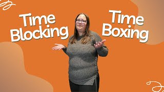 Celebrity Time Blocking vs Time Boxing Profile
