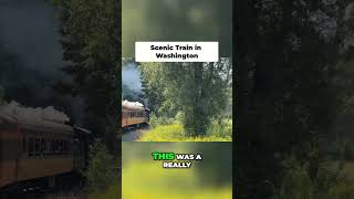 I Rode a Vintage Train Through Washington Forests