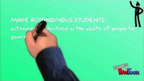 MOTIVATION AND CREATING LEARNER AUTONOMY