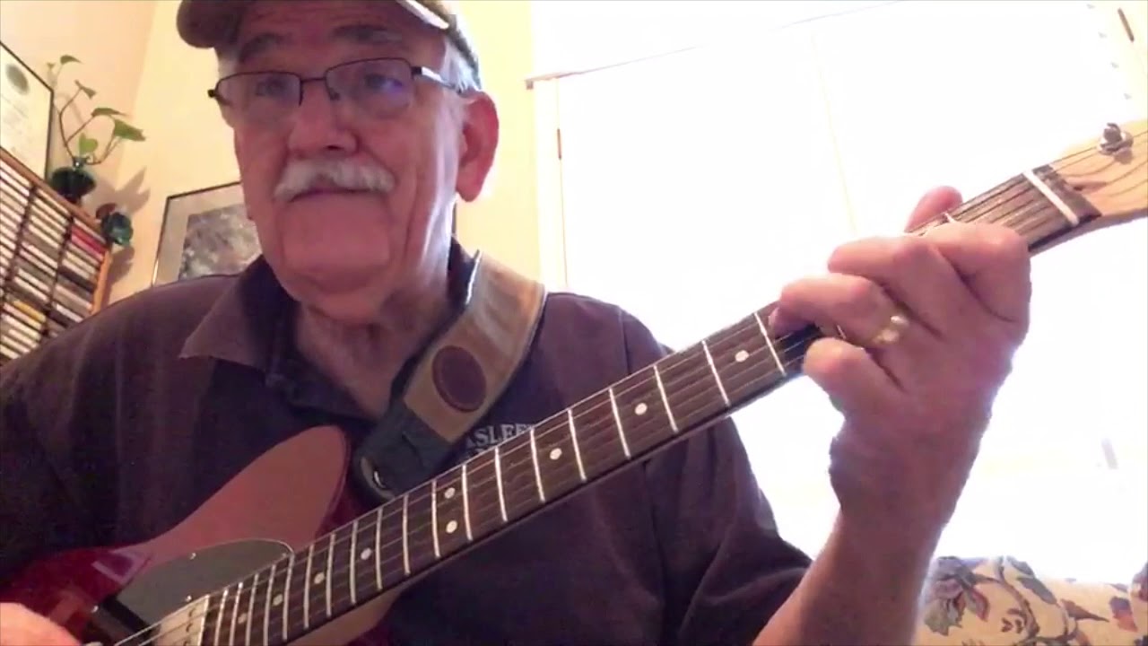 Rick McRae with Virgil Arlo Tele Bridge + P.A.F. Neck Pickups - Micawber Tele Pickups