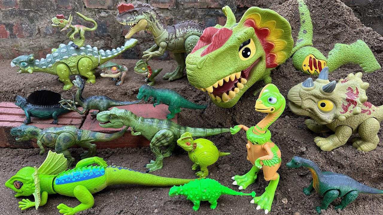 Jurassic World REBIRTH Movie 2025 Toy Collection Unboxing Review | ASMR