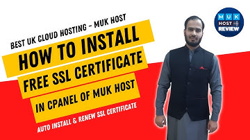 How To Install Free SSL in MUK Host Cpanel | Force Redirect HTTP to HTTPS