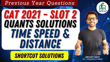 Two pipes A and B are attached to an empty | Time Speed Distance | CAT 2021 Slot 2 Shortcut Solution