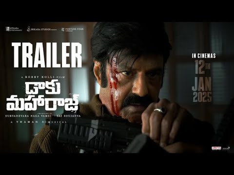 Daaku Maharaaj Theatrical Trailer | NBK,Pragya, Shraddha, Bobby Deol | Taman S | Bobby kolli