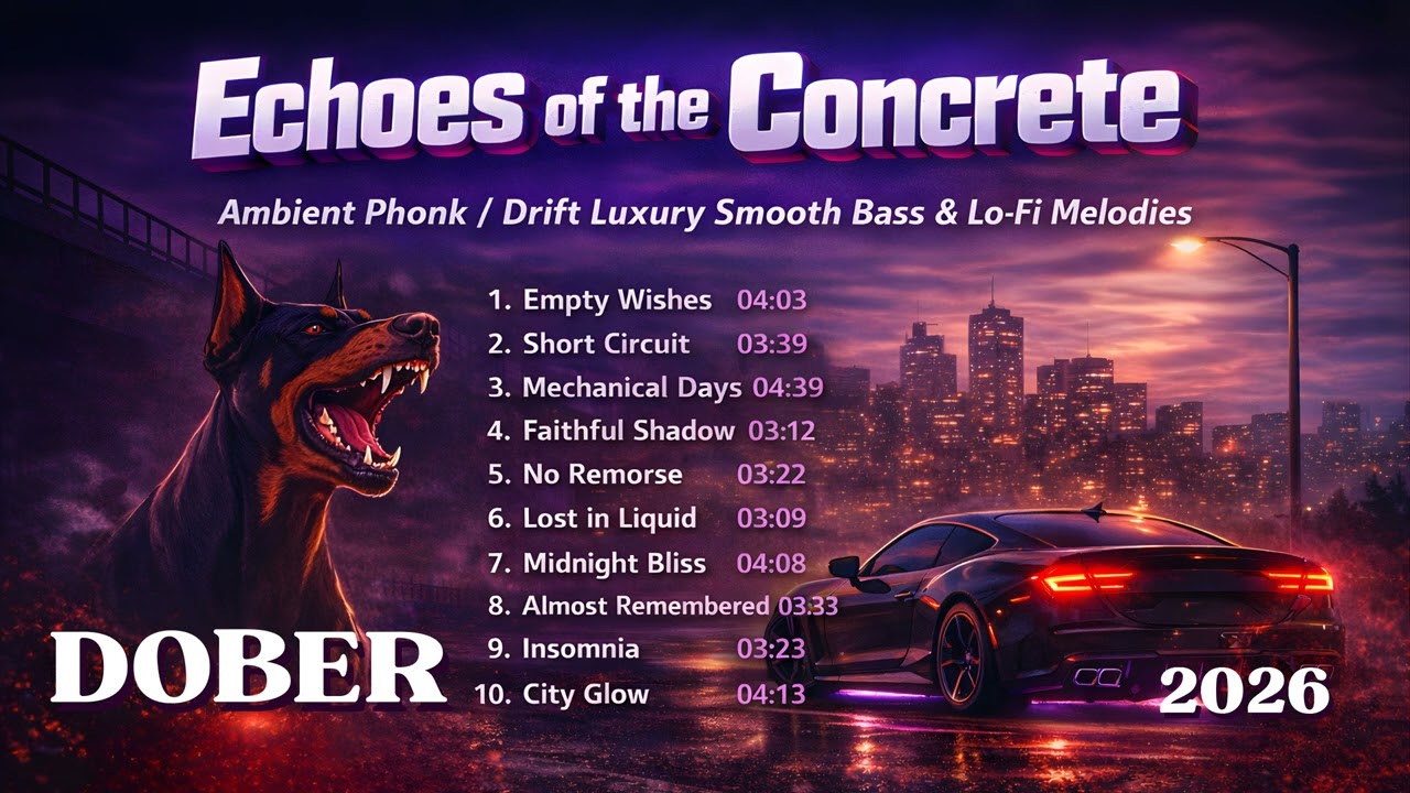 DOBER | Echoes of the Concrete | Ambient Phonk | Drift Luxury | Dreamy Nostalgic Mood