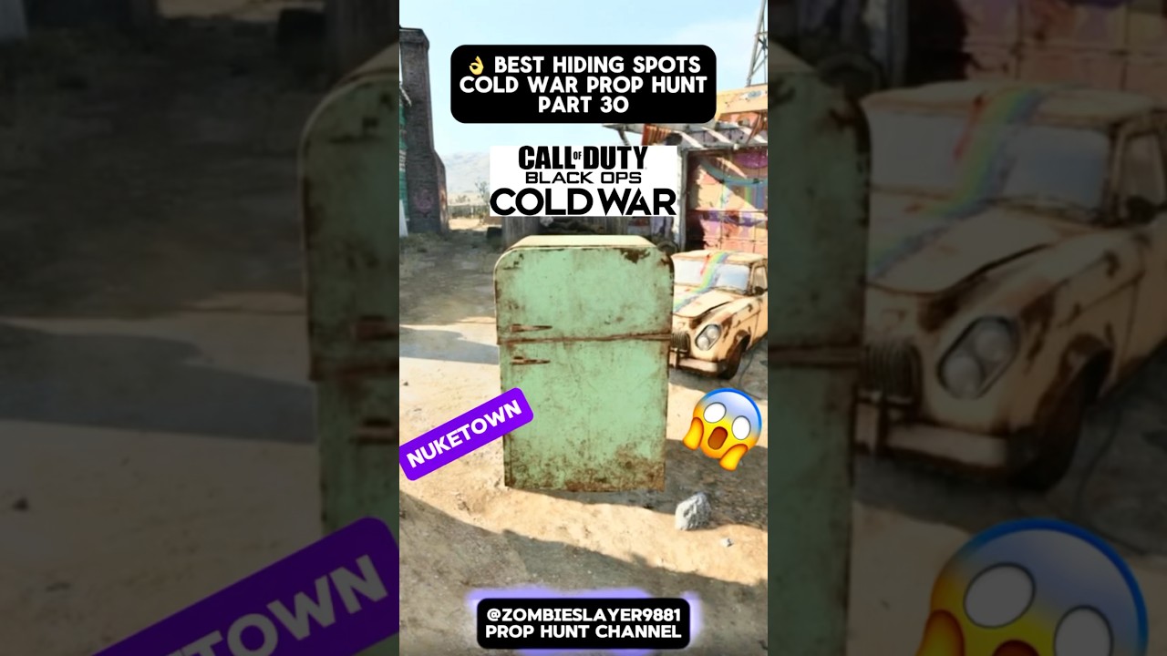 👌 BEST Hiding Spots in Cold War Prop Hunt! (Part 30) 