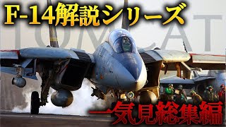 【総集編】F-14トムキャットの開発から運用までを完全解説！【ゆっくり解説】