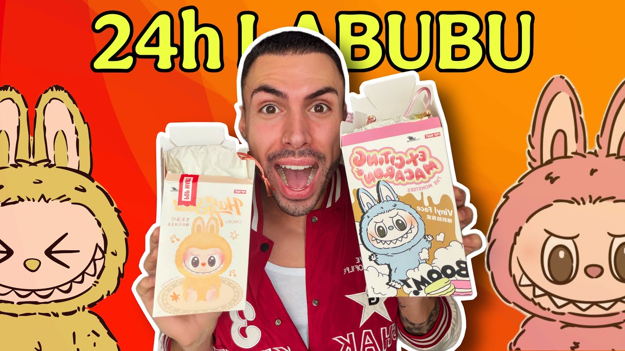Ανοίγω για 24 ώρες όλα τα είδη Labubu | Tsede The Real 