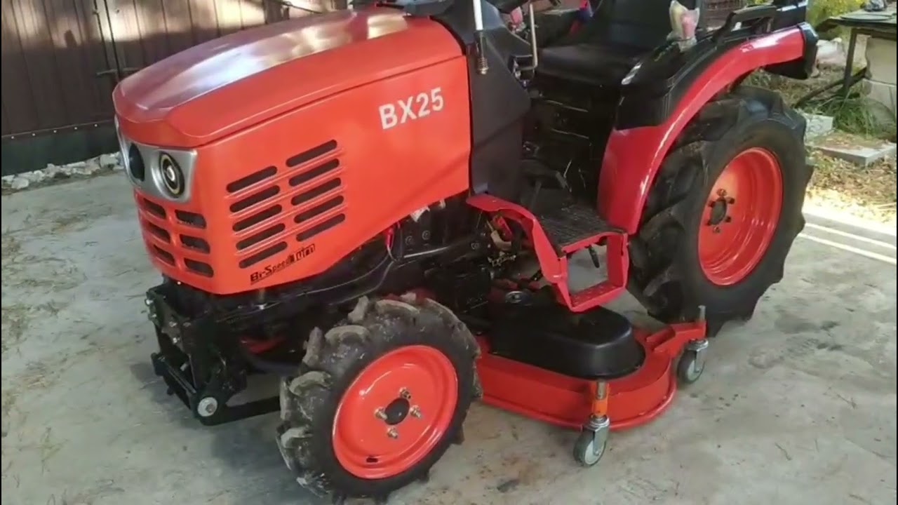 Минитрактор Zimani BX 25, первые впечатления.