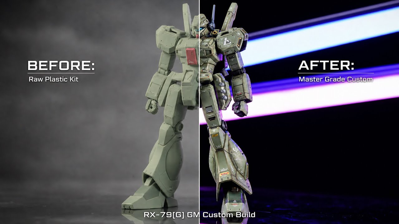 これが15年前のキット！？HGUC ジェガンを限界までスジ彫り・塗り分け