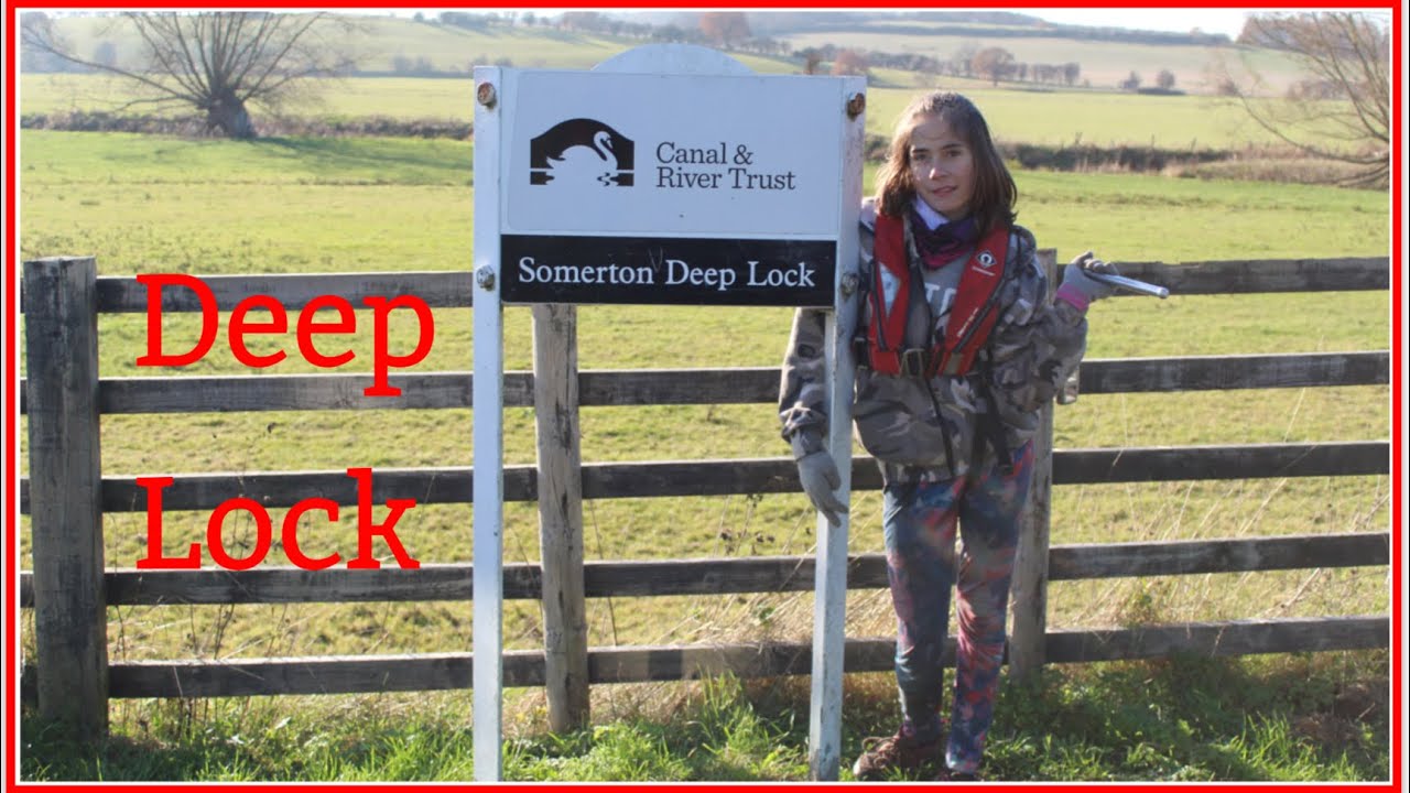 A scary lock - Somerton Deep Lock - YouTube
