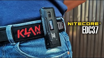Сверхмощный карманный фонарь Nitecore EDC37@CorcoranALHeavy Duty Pocket Flashlight