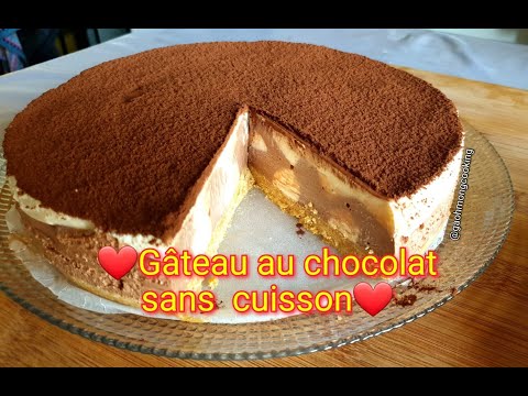 gâteau-sans-cuisson-au-chocolat_-no-bake-chocolate-cake-#gaohmongcooking