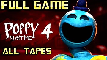 Poppy Playtime Chapter 4 UPDATED | Full Game 4K Walkthrough | No Commentary