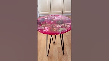 Epoxy Table. Resin Art. #epoxy #resin #diy #easyresin #epoxy_resin #resinart #diy #resin