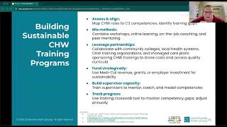 Medi-Cal Learning Collaborative: Community Health Worker Training and Certification