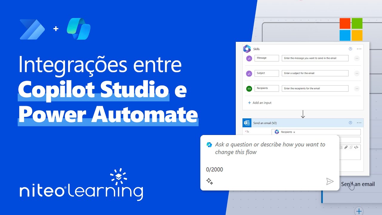 Integrações entre COPILOT STUDIO e POWER AUTOMATE - YouTube