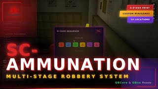 Advanced Ammunation Robbery FiveM Qbox & QBCore